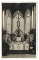 Carte Photo - ARRAS - PHOTOGRAPHIE R MERIAUX 6 Rue Chanzy - Eglise - Autel De La Mission 1936 élevé Dans Le Transyst - Arras