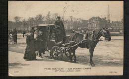 PARIS NOUVEAU - 1907 - Les Femmes Cochers - Mme Véron : Premiers Clients - Nahverkehr, Oberirdisch