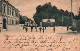 Šetalištna Ulica, 1899, Varaždin, Pozdrav Iz Varaždina, Promenadengasse, Putovala, Papirnica Stiflera, Hrvatska - Kroatien