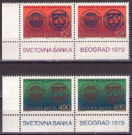 Yugoslavia 1979 - International Monetary Fund - Mi 1802-1803 - MNH**VF - Ongebruikt