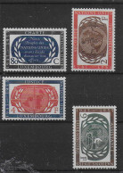 LUSSEMBURGO " CARTA NAZIONI UNITE " 1955 SERIE DI 4 VALORI INTEGRI ** MNH LUSSO C2058 - Unused Stamps
