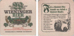 5001742 Bierdeckel Quadratisch - Wieninger Bier - Teisendorf - Sous-bocks
