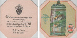 5003061 Bierdeckel 8-eckig - Becks - Hessen 1669 - Jagdhumpen - Sous-bocks