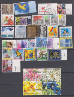 Année 2001 Complète Oblitérée 28 Valeurs + 1 Bloc - Used Stamps