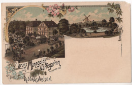 Gruss Aus Manegold's Caffegarten - Riddagshausen - & Litho - Autres & Non Classés