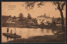 AK Krumbach B. Mittweida, Ortsansicht Am Kleinen See  - Mittweida