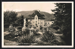 AK Scheuern B. Gernsbach, Garten Des Genesungsheims  - Gernsbach