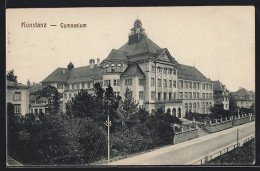 AK Konstanz, Blick Auf Das Gymnasium  - Konstanz