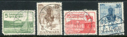 DENMARK 1937 25th Anniversary Of Regency Of Christian X Used.  Michel 237-40 - Oblitérés