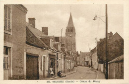 - Sarthe -ref-A12- Teloche - Centre Du Bourg - Femmes Devant Un Magasin - - Autres & Non Classés