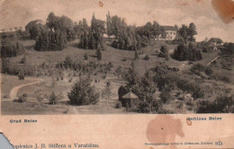 Grad Belec, Schloss Belec, Cca. 1900, Varaždin, Zal. Papirnica J.B. Stiflera, Dvor, Burg, Castle, Hrvatska - Kroatien