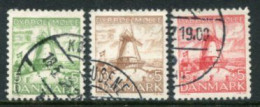 DENMARK 1937 Hanssen Fund , Used.  Michel 234-36 - Used Stamps