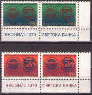 Yugoslavia 1979 - International Monetary Fund - Mi 1802-1803 - MNH**VF - Neufs