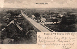 Pozdrav Iz Vel. Grdjevca, 1910, Pogled Na Južno Stranu, Putovala, Veliki Grdevac, Hrvatska, Veliki Grđevac - Croatia