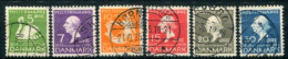DENMARK 1935 Andersen Centenary  Used. Michel 222-27 - Oblitérés
