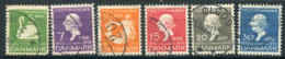 DENMARK 1935 Andersen Centenary  Used. Michel 222-27 - Used Stamps