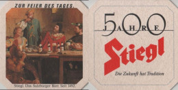5006059 Bierdeckel Quadratisch - Stiegl - Beer Mats