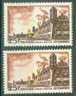 France   1042  * * TB  Avec Tourelle Ocre Jaune Et Violet Foncé  - Unused Stamps