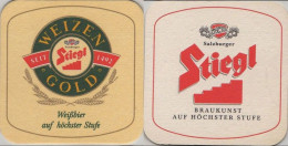 5004272 Bierdeckel Quadratisch - Stiegl - Beer Mats