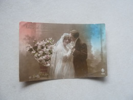 Nanterre - Voeux De Bonheur - 4236 - Editions L. Branger - Année 1917 - - Couples
