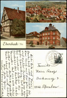 Ebersbach An Der Fils Mehrbild-AK Mit Alte Post, Rathaus, Ortsansicht 1980 - Autres & Non Classés