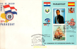 732500 MNH PARAGUAY 1984 ESPAÑA 84. EXPOSICION FILATELICA INTERNACIONAL - Paraguay