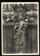 Foto-AK Deutscher Kunstverlag, Nr. P 28: Amiens, Madonnen-Darstellung An Der Kathedrale  - Photographie