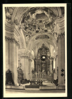 Foto-AK Deutscher Kunstverlag, Nr. 16: Weingarten /Württemberg, Kirche Des Benediktinerklosters, Chor  - Fotografie
