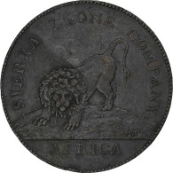 Sierra Leone, Penny, 1791, Soho Mint, Bronze, TTB, KM:2 - Sierra Leone