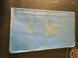 Kingdom Of Greece, 1960’s Passport Fully Stamped Kingdom Of Libya, Egypt Etc - Collezioni