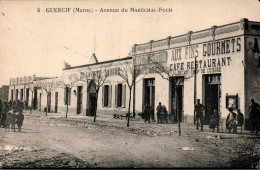 N°4330 W -cpa Guercif -avenue Du Maréchal Foch - Autres & Non Classés