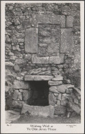Wishing Well At Ye Olde Jersey House, St Aubin, C.1930s - Laurens RP Postcard - Other & Unclassified