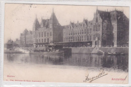 Amsterdam Station Trams ± 1900      2868 - Amsterdam