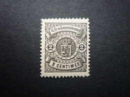 Luxemburg Luxembourg Armoiries 1880 Mi 38A **, Originalgummi, PRACHT!! - 1859-1880 Wappen & Heraldik