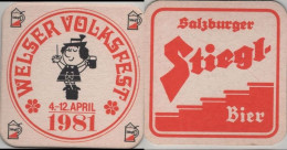 5005785 Bierdeckel Quadratisch - Stiegl - Beer Mats