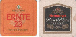 5001675 Bierdeckel Quadratisch - Henninger Und Ernte 23 - Beer Mats