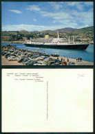 BARCOS SHIP BATEAU PAQUEBOT STEAMER [ BARCOS # 05065 ] - PORTUGAL EMPRESA INSULANA DE NAVEGAÇÃO - M/T FUNCHAL - Steamers