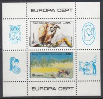 ZYPERN, Türk.  Block 5, Postfrisch **, Europa - Natur- Und Umweltschutz 1986 - Nuovi