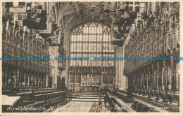 R167479 Windsor Castle. St. Georges Chapel. Choir East. Frith. No 82270 - Monde