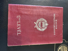 Communist Hungary: Red Passport To The East Of An Old Lady - Collections