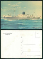 BARCOS SHIP BATEAU PAQUEBOT STEAMER [ BARCOS # 05073 ] - PORTUGAL COMPANHIA COLONIAL NAVEGAÇÃO PAQUETE MOÇAMBIQUE SEM - Passagiersschepen