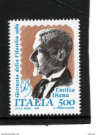 ITALIE 1989 Journée De La Philatélie, Emilio Diena Yvert 1833, Michel 2101 NEUF** MNH - 1981-90: Mint/hinged