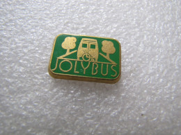 PIN'S   BUS  AUTOBUS   CAR   JOLYBUS  Zamak   Bus - Transport Und Verkehr