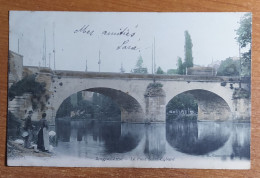 ANGOULEME . 16 . Le Pont Saint Cybard . 1906 ( Rare ) Colorisée - Angouleme