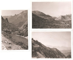 Bosnie-Herzégovine - Photographie Ancienne (photo) "RIVIÈRE VERTE" NERETVA + 2 Autres Photos Voyage En Yougoslavie 1951 - Bosnië En Herzegovina