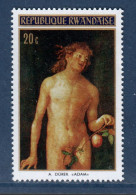 Rwanda, **, Yv 430, Mi 465A, SG 434, Adam Albert Dürer , - Religie