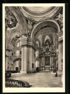 Foto-AK Deutscher Kunstverlag, Nr. 10: Weingarten /Württemberg, Kirche Des Benediktinerklosters, Vierung Und Querschi  - Photographie