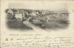 BELLE ISLE EN MER , Le Port De Sauzon , 1901 , Carte Précurseur , µ - Belle Ile En Mer