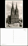 Ansichtskarte Köln Dom Von Westen, Straßenbahn 1961 - Köln