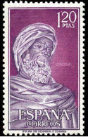 ESPAÑA 1967 - PERSONAJES - IBN RUSD AVERROES - EDIFIL 1791** - Neufs